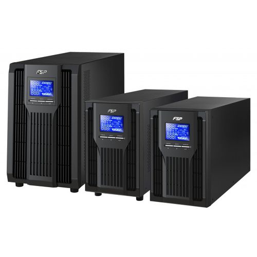ИБП с двойным преобразованием - Champ 1k/2k/3k - FSP Technology Inc. - монофазовый / с дисплеем LCD / компактный