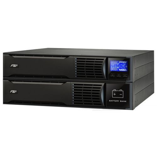 ИБП с двойным преобразованием - Champ RM 1k/2k/3k - FSP Technology Inc. - монофазовый / с дисплеем LCD / эко-режим