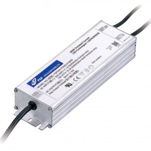 Закрытый светоидный драйвер - SAE1 120/200W - FSP Technology Inc. - при постоянном токе / с широтно-импульсной модуляцией / с постоянным напряжением