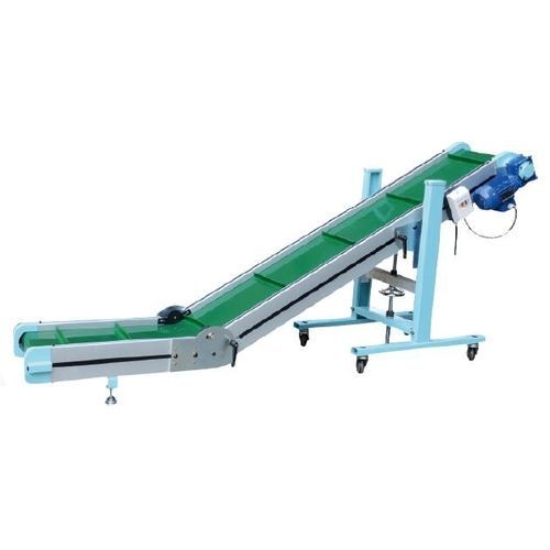Ленточный конвейер - SCB series - SANTSAI MACHINERY - транспортный / для погрузки/разгрузки / подвижный