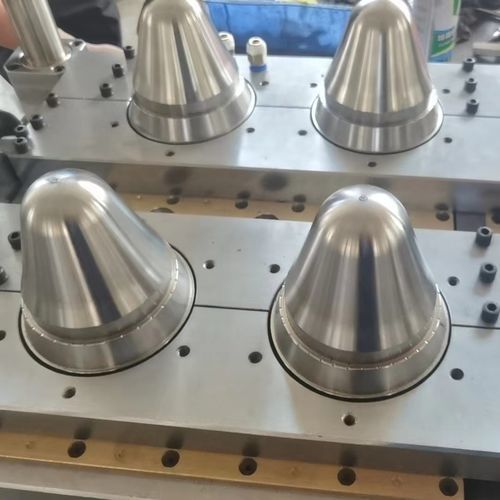 Многорезонаторная выдувная форма - SANTSAI MACHINERY - с одной полостью / технические детали / детали образов