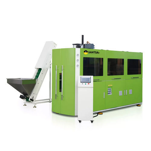 Выдувная установка для вытягивания - STS series - SANTSAI MACHINERY - для ПЭТФ / для бутылок / с двойной станцией