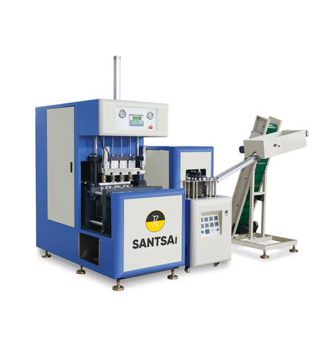 Выдувная машина для впрыскивания - STSMS-4 - SANTSAI MACHINERY - для ПЭТФ / для бутылок / для контейнеров