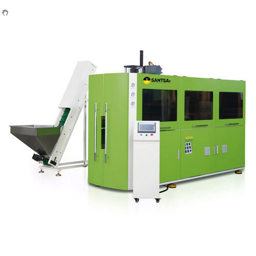 Выдувная установка для вытягивания - STSM-3 - SANTSAI MACHINERY - для ПЭТФ / для бутылок / с двойной станцией