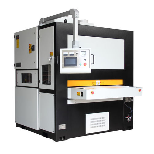Ленточный станок для удаления заусенцев - SGP1000 - HANGZHOU XIANGSHENG ABRASIVE MACHINE MANUFACTURING CO.,LTD - углового стеллажа / для отделки / шлифовальная машина