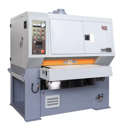 Станок для удаления заусенцев со щеткой - SG1030-JS+D - HANGZHOU XIANGSHENG ABRASIVE MACHINE MANUFACTURING CO.,LTD - с абразивной лентой / шлифовальная машина / углового стеллажа