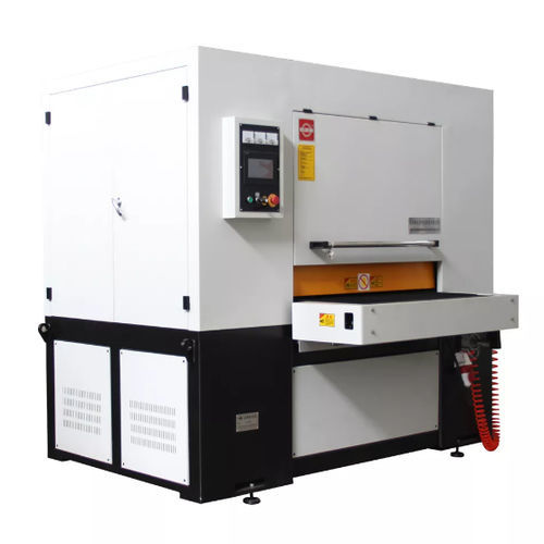 Ленточный шлифовальный станок - SB1000-2B - HANGZHOU XIANGSHENG ABRASIVE MACHINE MANUFACTURING CO.,LTD - стационарный / электрический / для кромки