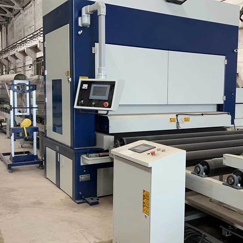 Шлифовально-полировальный станок для пластин - SG2050-WJS - HANGZHOU XIANGSHENG ABRASIVE MACHINE MANUFACTURING CO.,LTD - для плоских деталей / для алюминия / нержавеющая сталь