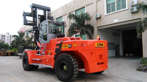 Дизельный вилочный погрузчик - HNF-400 - Fujian Huanan Heavy Industry Machinery Manufacturing Co.,Ltd. - с местом для сидения водителя / с противовесом / компактный
