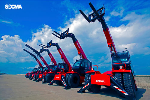 Телескопический вилочный погрузчик - HNT50H - Fujian Huanan Heavy Industry Machinery Manufacturing Co.,Ltd.