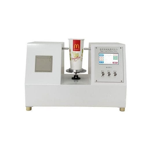 Испытательное оборудование жесткости - RH-BT10 - Guangzhou Biaoji Packaging Equipment Co., Ltd. - полуавтоматическое / картонных мисок / бумажного стакана