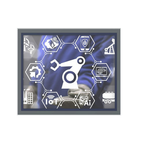 Панельный ПК TFT LCD - TPC-DRM170A - Shenzhen TAICENN Technology Co., Limited - со светодиодной подсветкой / с резистивным сенсорным экраном на 5 проводах / 17"