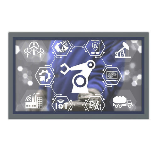 Панельный ПК TFT LCD - TPC-DRM185C - Shenzhen TAICENN Technology Co., Limited - со светодиодной подсветкой / с резистивным сенсорным экраном на 5 проводах / 18,5"