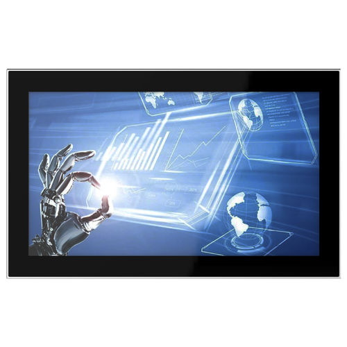 Панельный ПК TFT LCD - TPC-DCM156W - Shenzhen TAICENN Technology Co., Limited - с мультисенсорным экраном / с емкостным сенсорным экраном PCAP / со светодиодной подсветкой