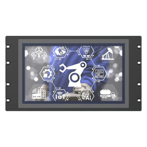Монитор LCD - TM-RR156 - Shenzhen TAICENN Technology Co., Limited - с резистивным сенсорным экраном / LED / промышленный