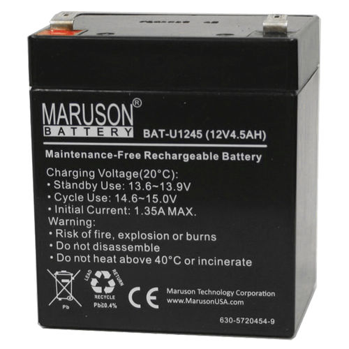 Аккумулятор VRLA - BAT-U12 series - Maruson Technology - 12 В / автоматический