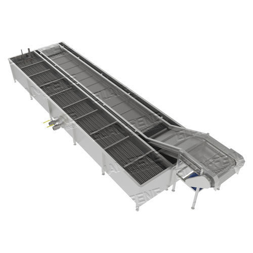 Предохладитель ледяная вода - GBL series - Zhejiang Guanfeng Food Machinery Co.,Ltd. - для пищевой промышленности / из нержавеющей стали / с водяным конденсатором