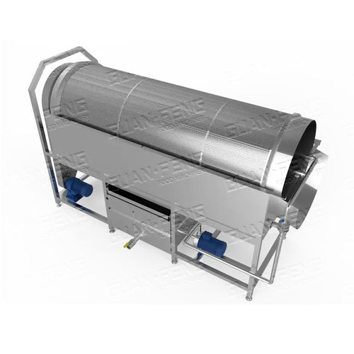 Машина для мойки овощей - GGX-3-Φ780 - Zhejiang Guanfeng Food Machinery Co.,Ltd. - для фруктов / с барабаном / распылитель