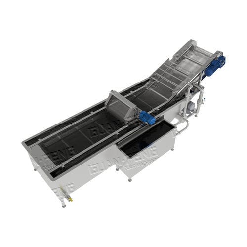 Моечная машина для пищевой промышленности для овощей - GQX series - Zhejiang Guanfeng Food Machinery Co.,Ltd. - для фруктов / для рыбы / с погружением