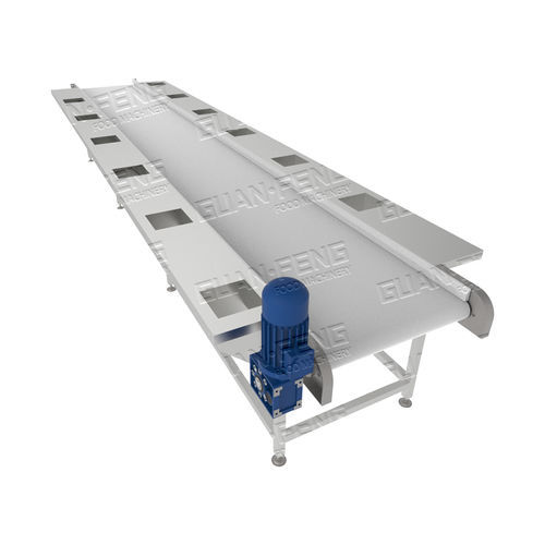 Ленточный конвейер - GTX series - Zhejiang Guanfeng Food Machinery Co.,Ltd. - горизонтальный / транспортный / с электродвигателем