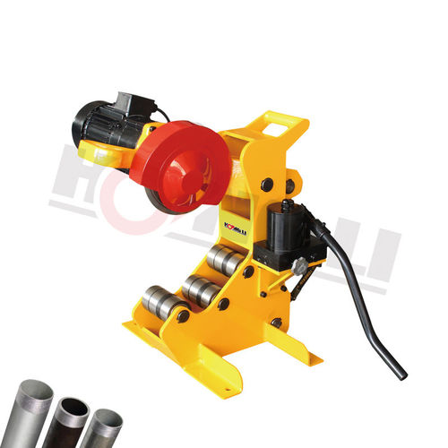 Станок для резки с вращающейся пластиной - QG8C-A - Hongli Pipe Machinery - для металлического шланга / переносной / электрический и гидравлический