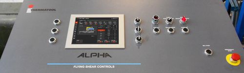 Управление ЧПУ для резального станка - Thermatool Europe - сенсорное