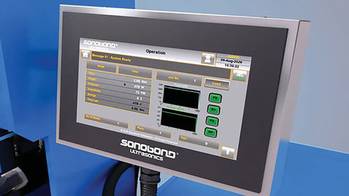 HMI с сенсорным экраном - Sonobond Ultrasonics - встраиваемый / USB / для контроля