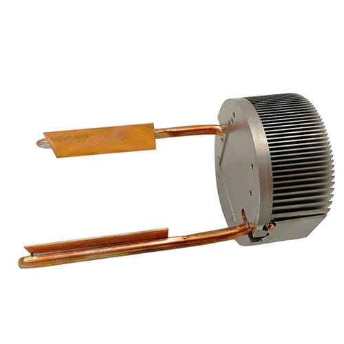 Тепловой радиатор из алюминия - A1850 - Awind heat sink - с тепловой трубой