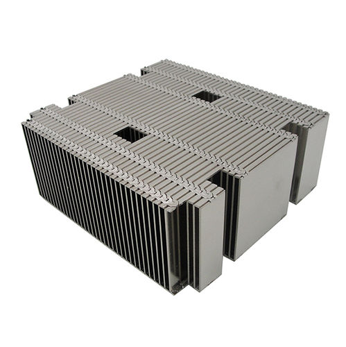 Тепловой радиатор из алюминия - A1642 - Awind heat sink - с мелкими лопастями