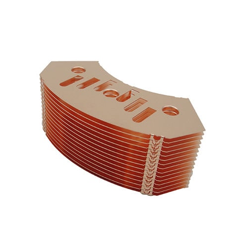 Тепловой радиатор из меди - A1688 - Awind heat sink - с мелкими лопастями