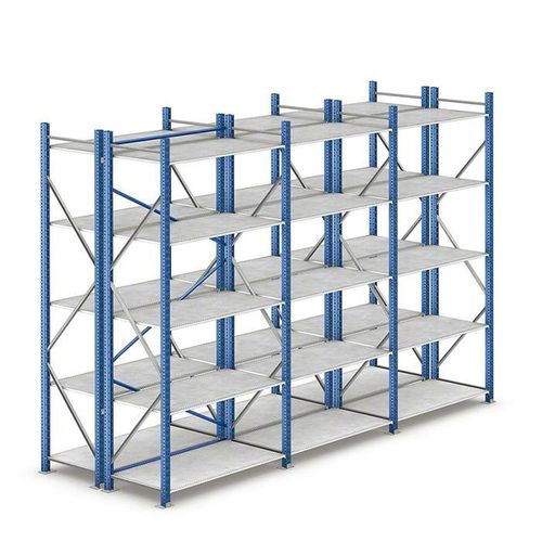 Стеллаж для узкого прохода - Nanjing A-Plus Metal Products Co.,Ltd - для офиса / трубчатый / из стали