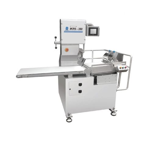 Машина для нарезки для свинины - IKRS - 350 - IRE-KOREA - для замороженных продуктов / автоматическая / напольная