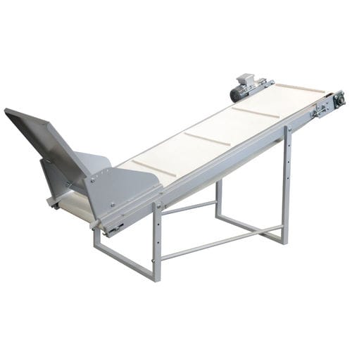 Ленточный конвейер - OT-1 - PACKING TECHNOLOGIES LLC - наклонный / для разгрузки / широкий