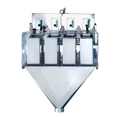 Ассоциативная установка для взвешивания -  VD-1-4 - PACKING TECHNOLOGIES LLC - линейная / для пищевой промышленности / для гранул
