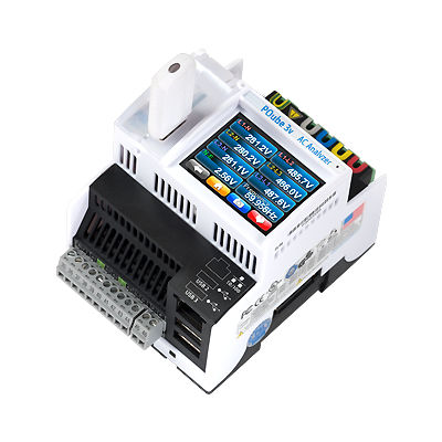 Анализатор для наблюдения - PQube® 3v - Powerside - электрический / напряжения / компактный