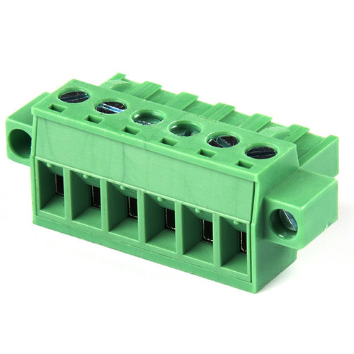Вставная клеммная колодка - F75-6-5.08 - Dongguanshi Welink Electronic Technology Co.,Ltd - с винтовым соединением