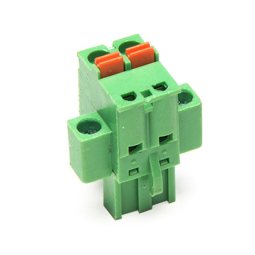 Вставная клеммная колодка - F75-K-5.08 - Dongguanshi Welink Electronic Technology Co.,Ltd - без винта / двухполюсная