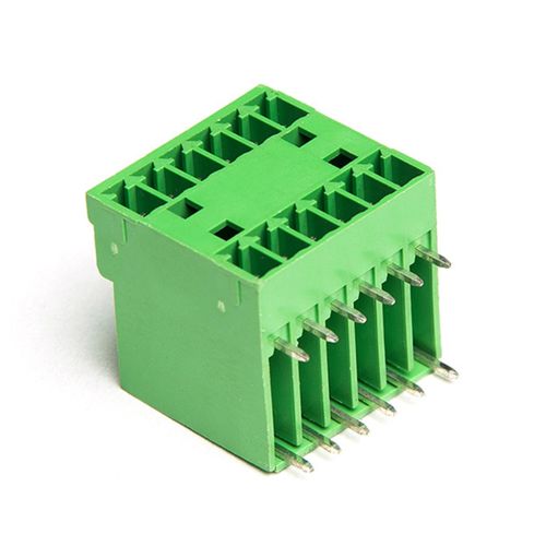 Штыревой разъем наружная резьба - F83-J-3.81 - Dongguanshi Welink Electronic Technology Co.,Ltd - двухрядный / с прямым углом / 3,81 мм (0,150 дюйма)
