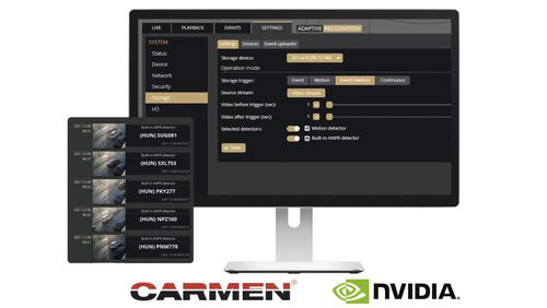 Программное обеспечение анализа данных - Carmen&reg; Nano - Adaptive Recognition - для управления контролем доступа и безопасностью / для анализа изображений / для контроля