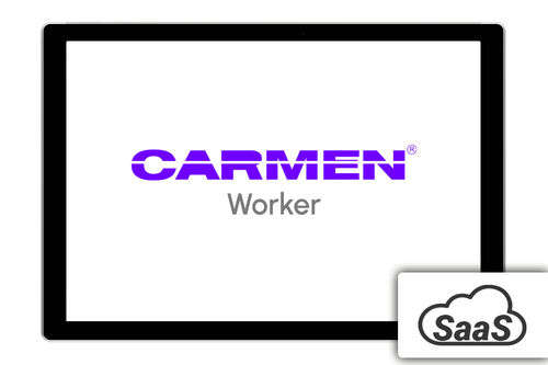 Модуль программного обеспечения для безопасности - Carmen® Worker - Adaptive Recognition - для контроля / для автоматизации процесса / для сбора данных