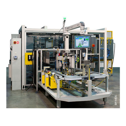 Станок для шлифования с горизонтальным точильным кругом - HDD series - Fives Grinding | Ultra Precision - для обрабатываемых деталей / ЧПУ / с автоматической погрузкой/разгрузкой