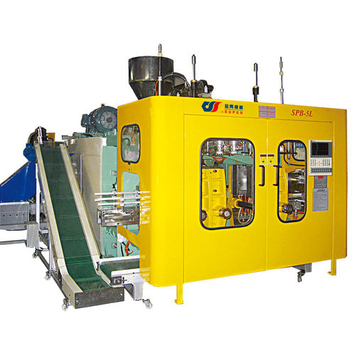 Выдувная формовочная машина для экструзии - SPB-5LD - Dongguan JinJun Machinery Co., Ltd. - для PP / для PE / для ПВХ