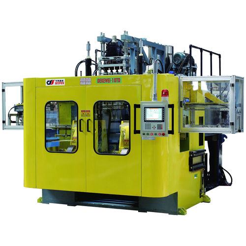 Выдувная формовочная машина для коэкструзии - DKW-10TD - Dongguan JinJun Machinery Co., Ltd. - PETG / для бутылок / с двойной станцией