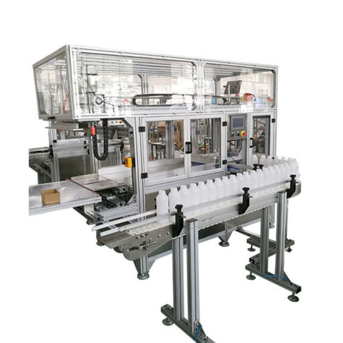 Горизонтальная фасовочная машина - PDB-122 - Dongguan JinJun Machinery Co., Ltd. - автоматическая / для бутылок / высокая скорость
