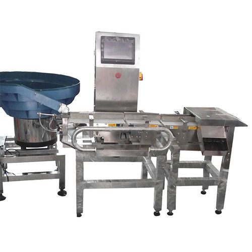 Весовое сортирующее устройство с вибрационной плитой - JLCW-1200-7D - Zhongshan Jingliang Weighing Instrument Co.,Ltd. - для морепродуктов / для рыбы / для мяса
