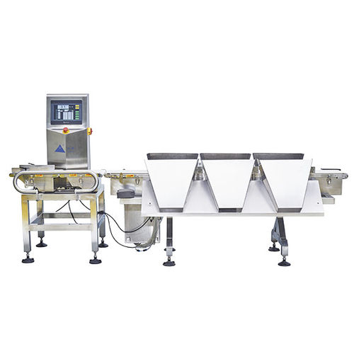 Калибратор для сортировки - JLCW-1200-7D - Zhongshan Jingliang Weighing Instrument Co.,Ltd. - для мяса / для морепродуктов / ленточный