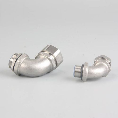 Резьбовой фитинг - JX-W90 series - YUEQING JIXIANG CONNECTOR CO., LTD - под углом 90° / под углом 45° / из никелевой латуни