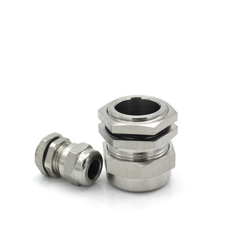 Герметичная кабельная втулка - JX-G-SS series - YUEQING JIXIANG CONNECTOR CO., LTD - из нержавеющей стали / химически стойкая / резьбовая