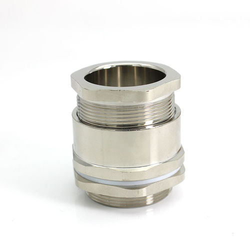 Взрывозащищенная кабельная втулка - JX-A2F series - YUEQING JIXIANG CONNECTOR CO., LTD - из никелевой латуни / IP66 / резьбовая