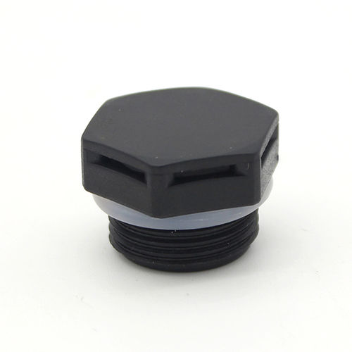 Вентиляционная пробка - JX-M-NVP series - YUEQING JIXIANG CONNECTOR CO., LTD - шестиугольная / резьбовая / нейлоновая
